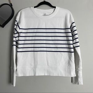 Vineyard Vines Whale Striped Sweatshirt Size XXS